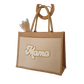 Grand sac en toile de jute MAMA