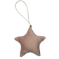 Suspensions étoiles de Noël personnalisées