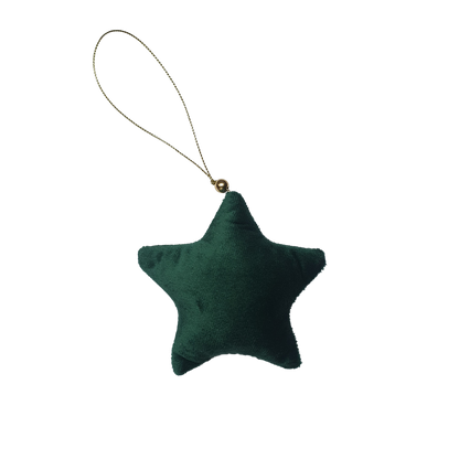 Suspensions étoiles de Noël personnalisées