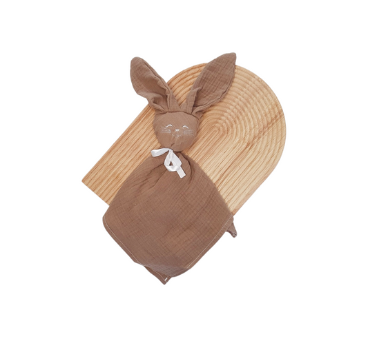 Doudou Lapin MARRON