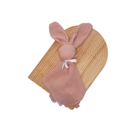 Doudou Lapin SAUMON