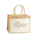Grand sac en toile de jute MAMA