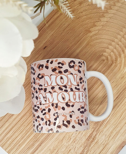MUG MON AMOUR C'EST LE CAFÉ