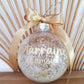 Boule de Noël à neige personnalisée